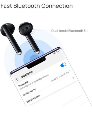 Huawei Freebuds 3 con estuche de carga