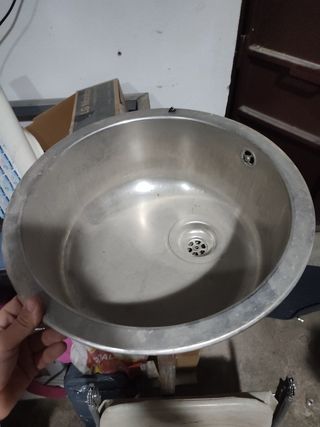 fregadero de 1 seno acero inoxidable