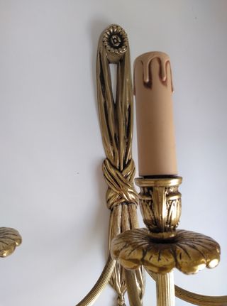 Aplique de pared estilo Imperial