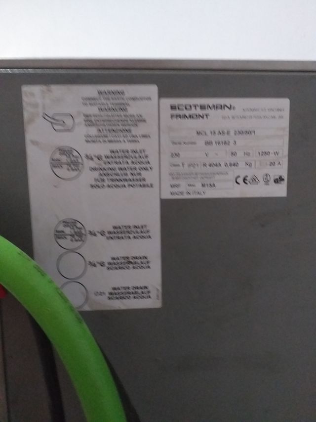 Máquina de hielo industrial Scotsman M C 15