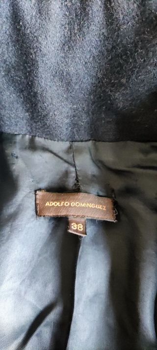Chaquetón de lana Adolfo Domínguez