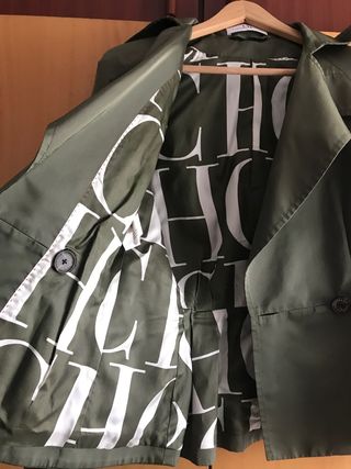 Blazer americana chaqueta Carolina Herrera seda