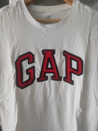 CAMISETA BLANCA GAP