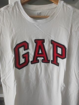 CAMISETA BLANCA GAP