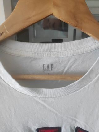 CAMISETA BLANCA GAP
