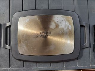 Plancha asador vitrocerámica grande