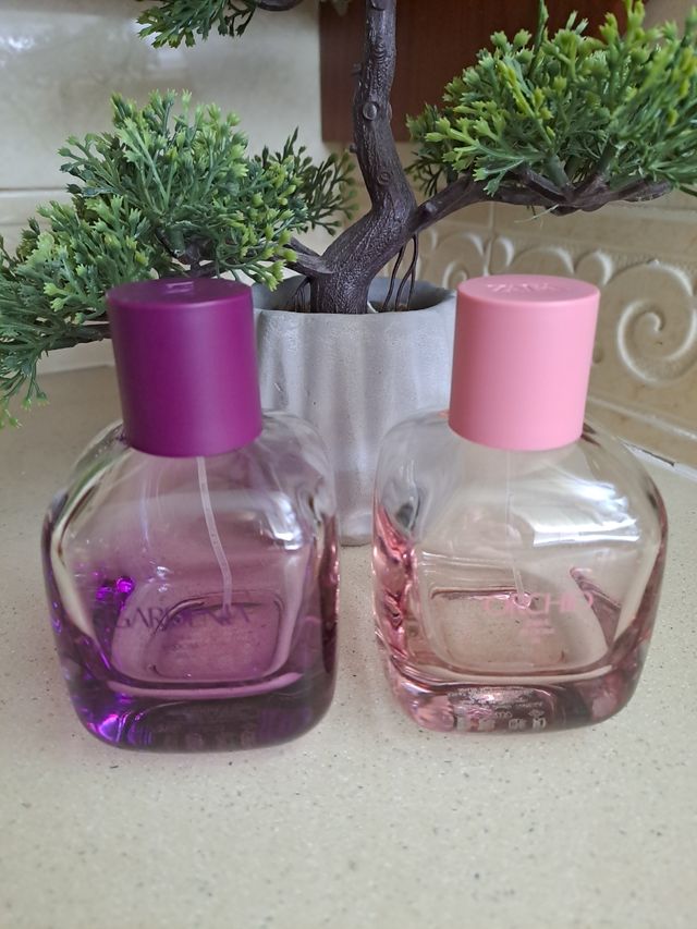 2 profumi ricaricabili vuoti di Zara da collezionare