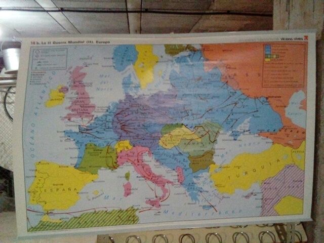 Mapas didácticos Geografía e Historia 120  x 90 cm