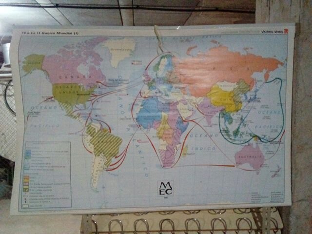 Mapas didácticos Geografía e Historia 120  x 90 cm