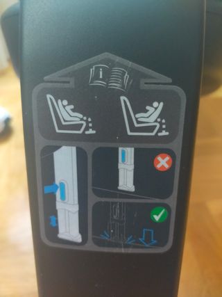 Silla auto bebé giratoria 360° con isofix