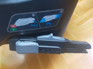 Silla auto bebé giratoria 360° con isofix