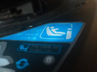 Silla auto bebé giratoria 360° con isofix