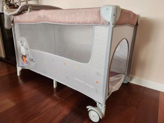 Cuna De Viaje con Dos Alturas, hasta 15 kg