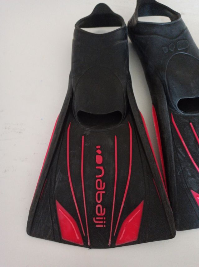 aletas del decathlon talla 40/42