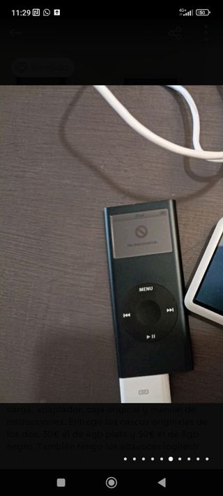 Ipod nano A1199 de 8 GB