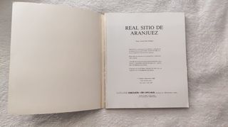 Libro Guia Vintage Real Sitio de Aranjuez