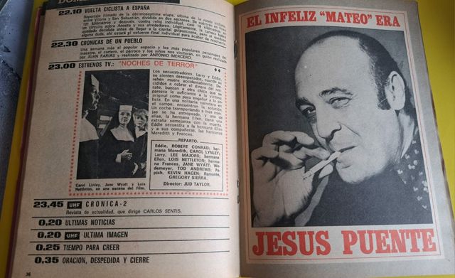 TP. Tele programas 1972