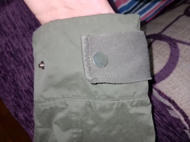 chaqueta entretiempo kaki (S) Zara