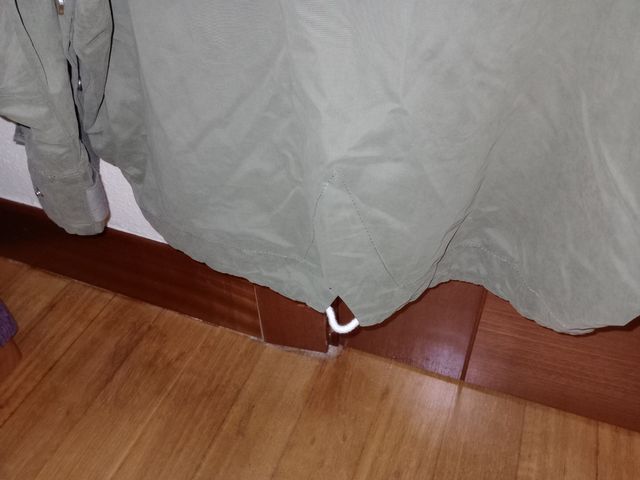 chaqueta entretiempo kaki (S) Zara