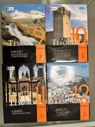 Colección Tesoros de España (12 tomos)