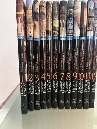 Colección Tesoros de España (12 tomos)