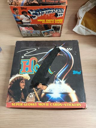 HOOK, El Capitán Garfio Trading Cards cromos Box