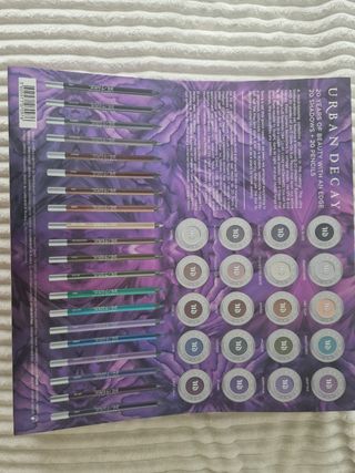 set de 20 aniversario urban decay. 