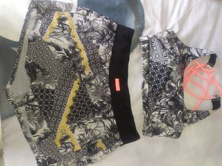 conjunto gym bershka M-S