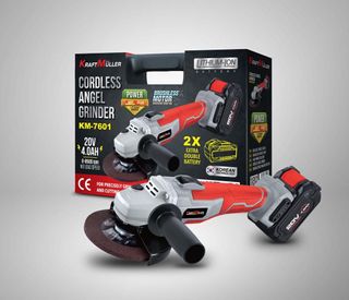 Amoladora angular a batería profesional