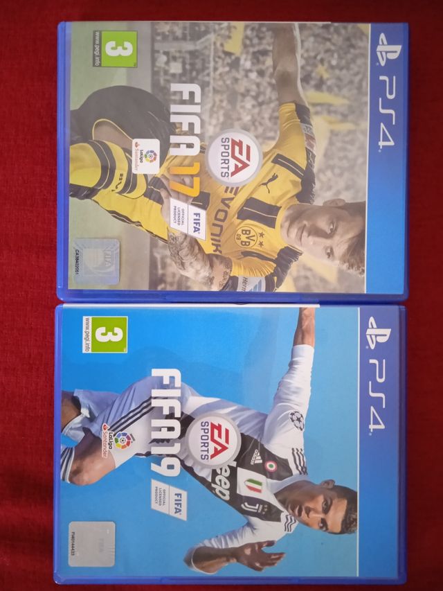 Fifa 17 y 19 ps4