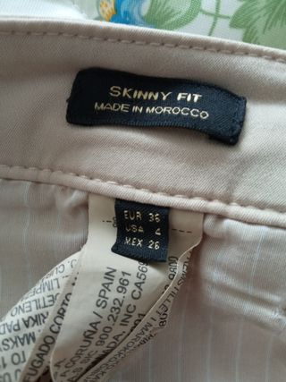 Pantalón skynny fit de Massimo Dutti