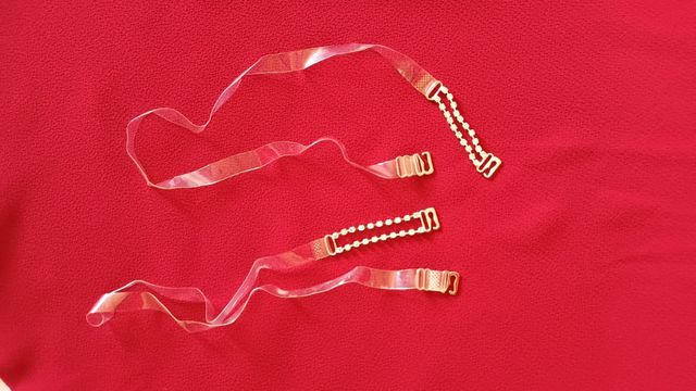 Spalline reggiseno trasparenti