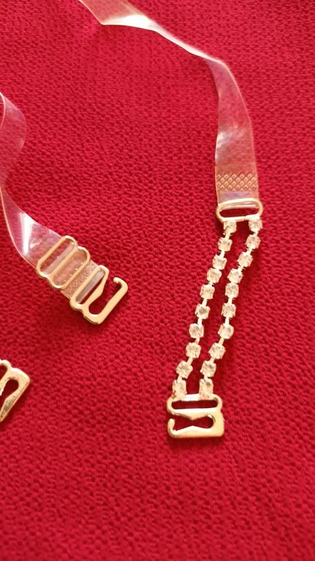 Spalline reggiseno trasparenti