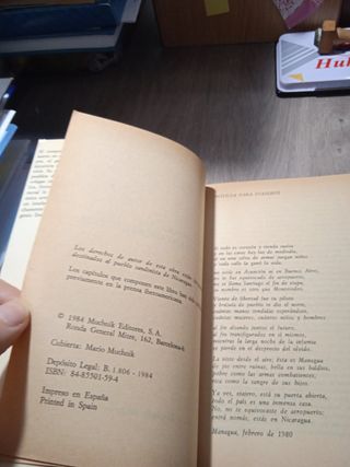 Nicaragua tan violentamente dulce. Julio Cortázar