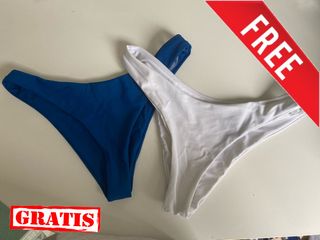 Top de bikini de rayas Calzedonia santorini