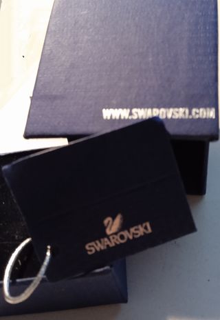 ANILLO SWAROVSKI NUEVO RODIO BLANCO 