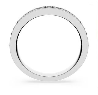 ANILLO SWAROVSKI NUEVO RODIO BLANCO 