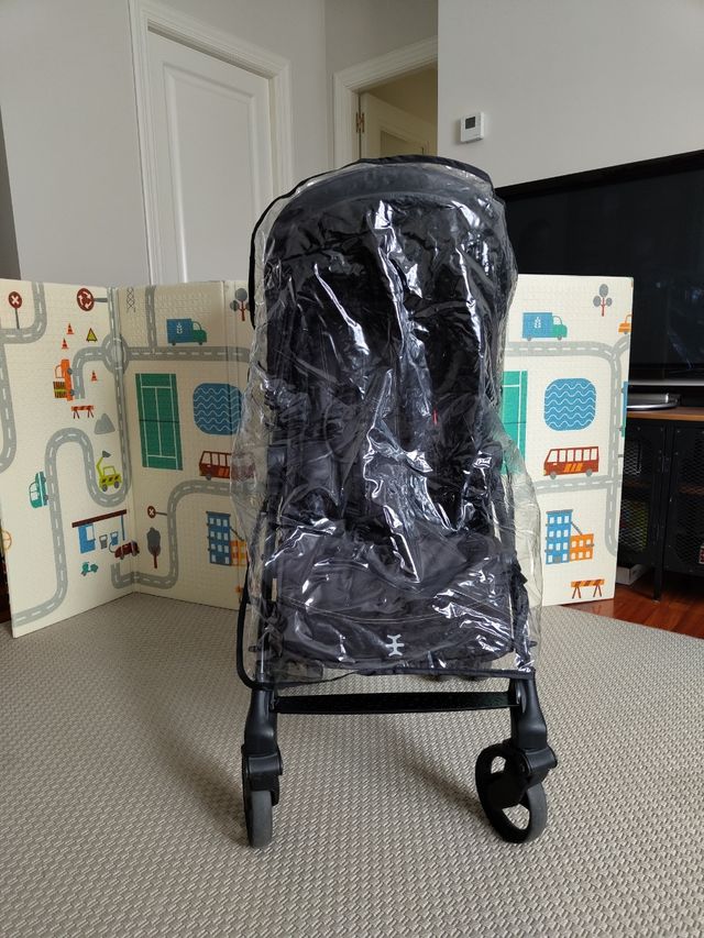 Silla de paseo PLEGABLE Nikodom Dual Drive negra