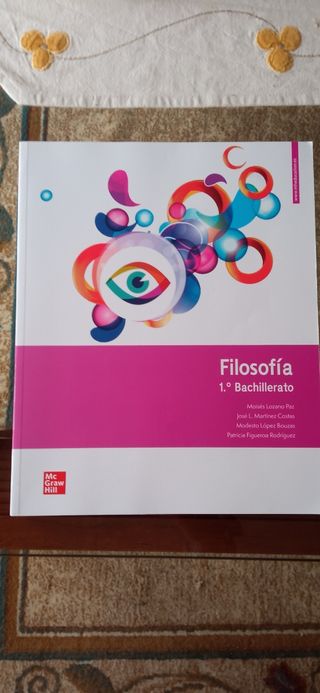 Libros 1° Bachillerato Filosofía