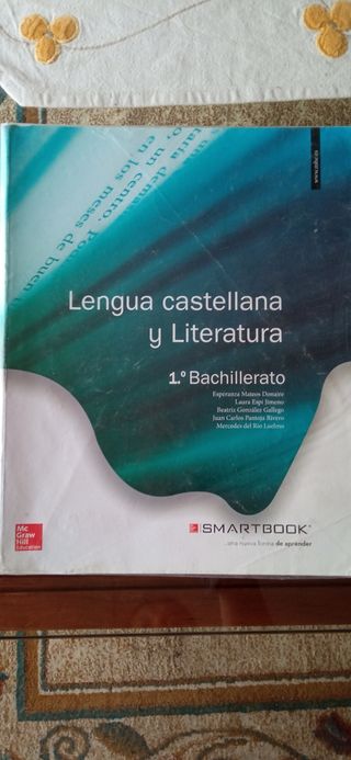 Libros 1° Bachillerato Lengua