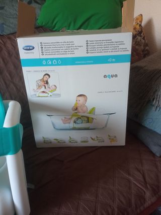 HAMACA CONVERTIBLE EN SILLA DE BAÑO