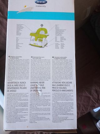 HAMACA CONVERTIBLE EN SILLA DE BAÑO