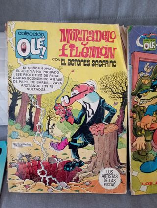 COMICS Superlópez y Mortadelo y Filemón, años 80