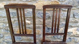 Sillas de madera