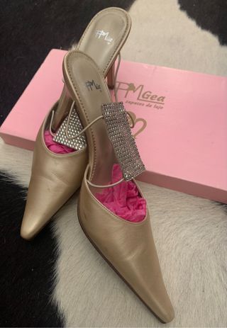 Zapatos lujo piel.