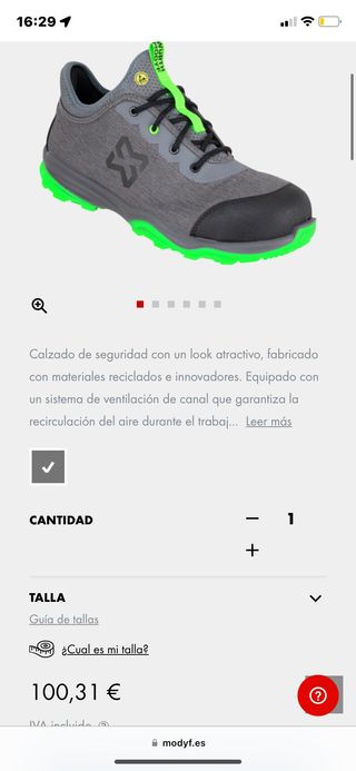 Zapatos de Seguridad Nuevos