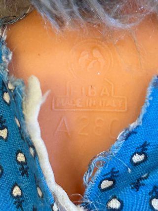 Coppia di bambole Vintage FIBA