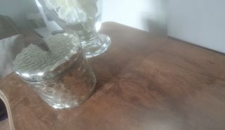 mueble de madera de máquina de coser