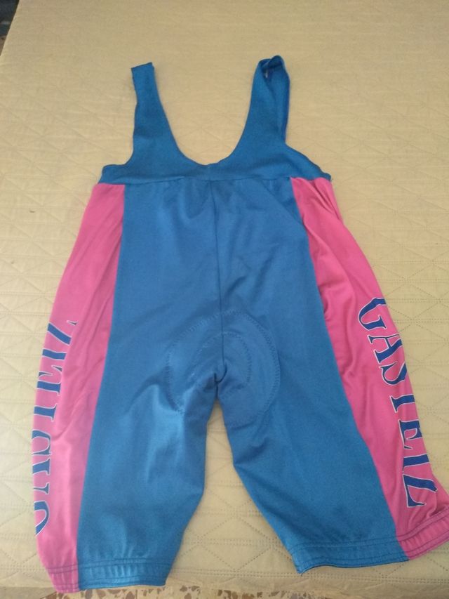 culote corto ciclismo hombre