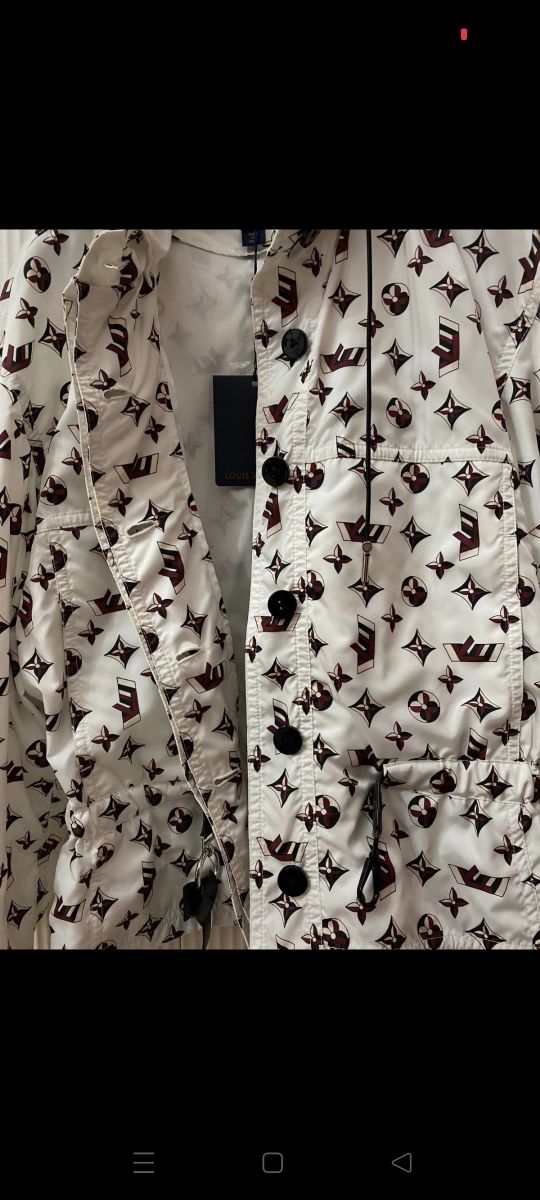 Belted short hodees Parka Louis Vuitton